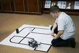 Торжественное открытие кружка робототехники 