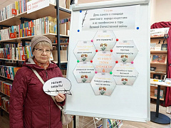 Акция «Живая память» в центральной библиотеке им. Ю. Гагарина