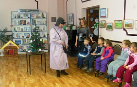 "Зима в Простоквашино": театрализованный детский утренник