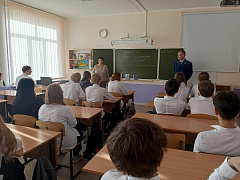 «Сообщи, где торгуют смертью» в библиотеке им. Ю. Гагарина