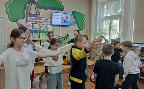 Открытие летнего книжного лагеря в детско-юношеской библиотеке 