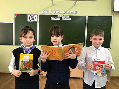 «Дорогой добра» в библиотеку им. Н. Полоруссова-Шелеби