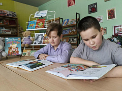 «Я читаю. Я расту» в библиотеке им. А. Николаева
