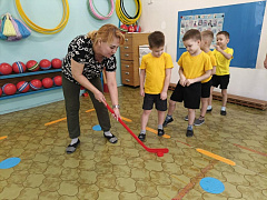 «Мы со спортом крепко дружим»: познавательно-игровой час