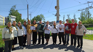 «Дорогами Победы»: городская акция