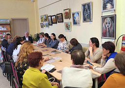 Презентация книги в литературном клубе «Вучах»