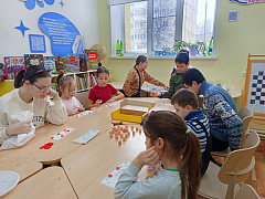 «Играем весело и с пользой!»: час настольных игр
