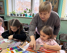 «Ах, матрешка – русская душа»: фольклорные посиделки