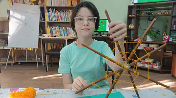 «Осенняя паутинка»: мастер-класс «Осенняя паутинка»: мастер-класс