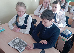 «Девочка из блокадного Ленинграда» в центральной библиотеке им.  Ю. Гагарина