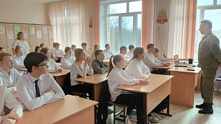 «Есть такая профессия - Родину защищать»: встреча с начальником военного комиссариата 