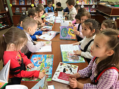 «Библиотека – книжный дом»: экскурсия в библиотеку