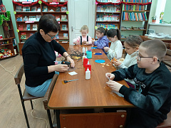 «Снежное панно»: мастер-класс