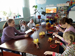 "Золотая красавица осень" мастер-класс