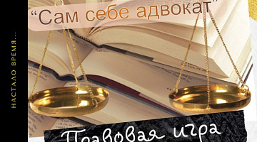  Правовая игра  «Сам себе адвокат» 