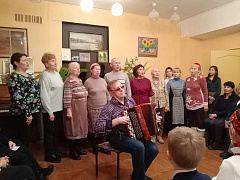 «Новогодний экспресс»: голубой огонек
