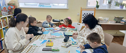 «Зимний пейзаж»: мастер-класс по пластилинографии