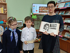 «Девочка из блокадного Ленинграда» в библиотеке им. Н. Полоруссова-Шелеби