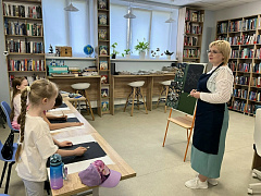 «Природный этюд»: мастер-класс по графике