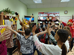 Открытие летнего книжного лагеря в библиотеке им. Н. Полоруссова-Шелеби