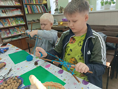 «Осенняя паутинка»: мастер-класс