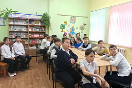 «Дорогой добра» в библиотеку им. П. Хузангая