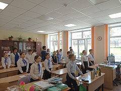 «Край родной в гербах и флагах»: информационный час
