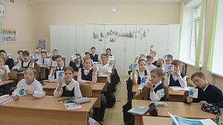 «Мудрость души детям»: литературный час