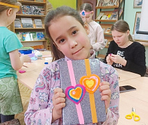 «Подари мне закладку»: мастер-класс