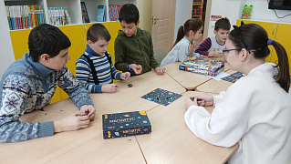 «Играем весело и с пользой!»: час настольных игр