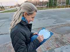 «Городские облака»: акция-пожелание