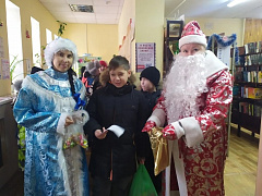 Новогодние каникулы с библиотекой!