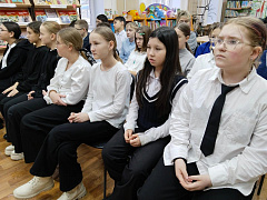 «Герой по имени Женя Крутова»: патриотический час
