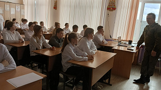 «Есть такая профессия - Родину защищать»: встреча с начальником военного комиссариата 
