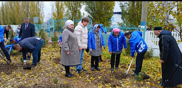 Клуб «Туган тел» участник акции по посадке кедров