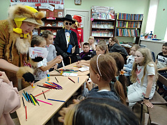 Открытие летнего книжного лагеря в библиотеке им. Н. Полоруссова-Шелеби