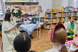«Рождества звезда сияет» в детско-юношеской библиотеке
