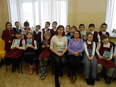 В детско-юношеской библиотеке прошла презентация книги Розы Салах "Гоша и Геша"