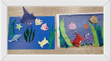 Мастер-класс по оригами «Мечты о море»