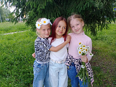 «Ромашковое настроение»: поздравительная акция