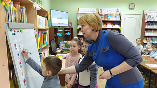 «Дорогой добра» в библиотеку им. Н. Полоруссова-Шелеби