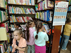 «Чудо, имя которому книга»: библиотечный урок