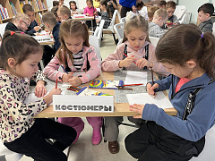 «Театральный фургончик»: библиомарафон в библиотеке им. Н. Носова