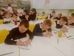 «Откуда берутся буквы?»: библиотечный урок